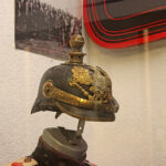 Pickelhaube aus der Zeit des Deutschen Kaiserreichs